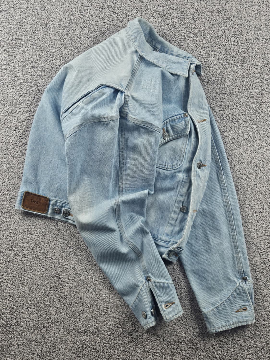 80's USA 폴로랄프로렌 데님 트러커 자켓 ( S ) / 10616 상품이미지4
