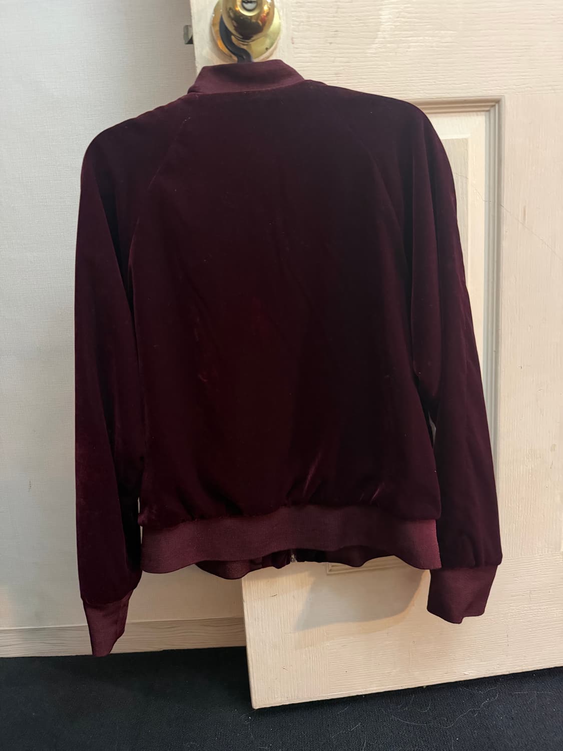 유니클로xIDLF 이네스 드 라 프레상쥬 벨벳 블루종 상품이미지2