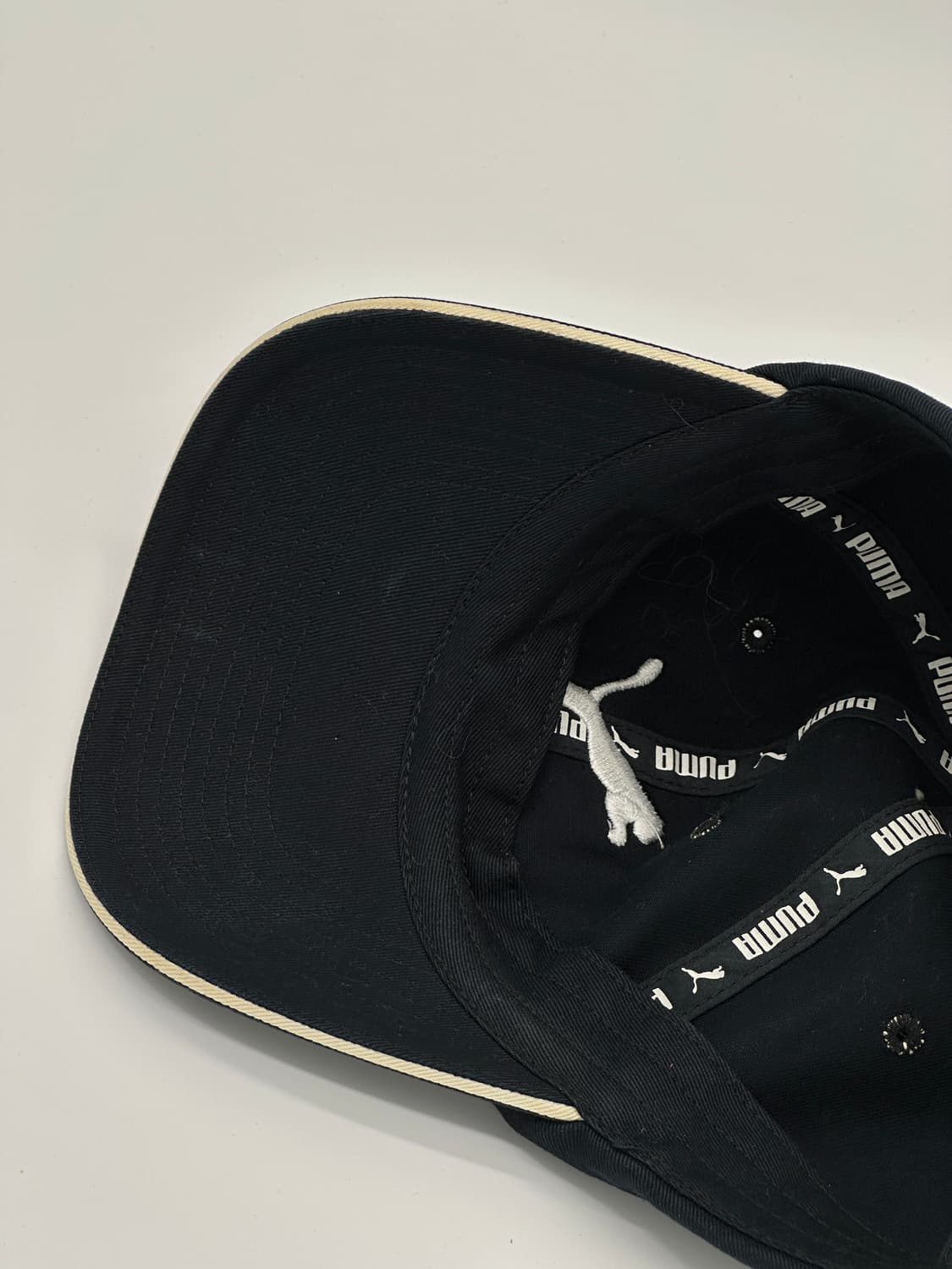 [F] 푸마 로고 블랙 볼캡 모자 상품이미지6