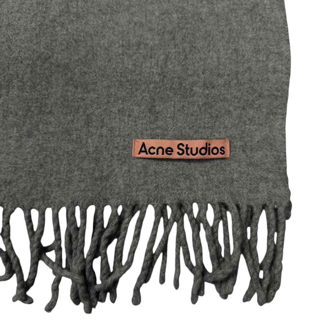 (OS) 아크네 스튜디오 내로우 울 머플러 그레이 상품이미지4