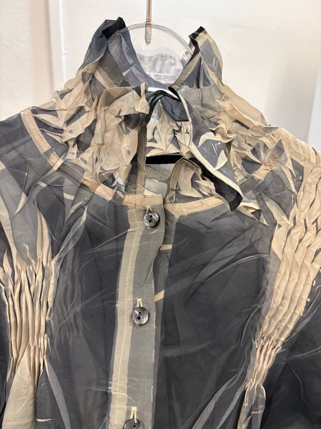 Specchio pleats shirt 상품이미지5