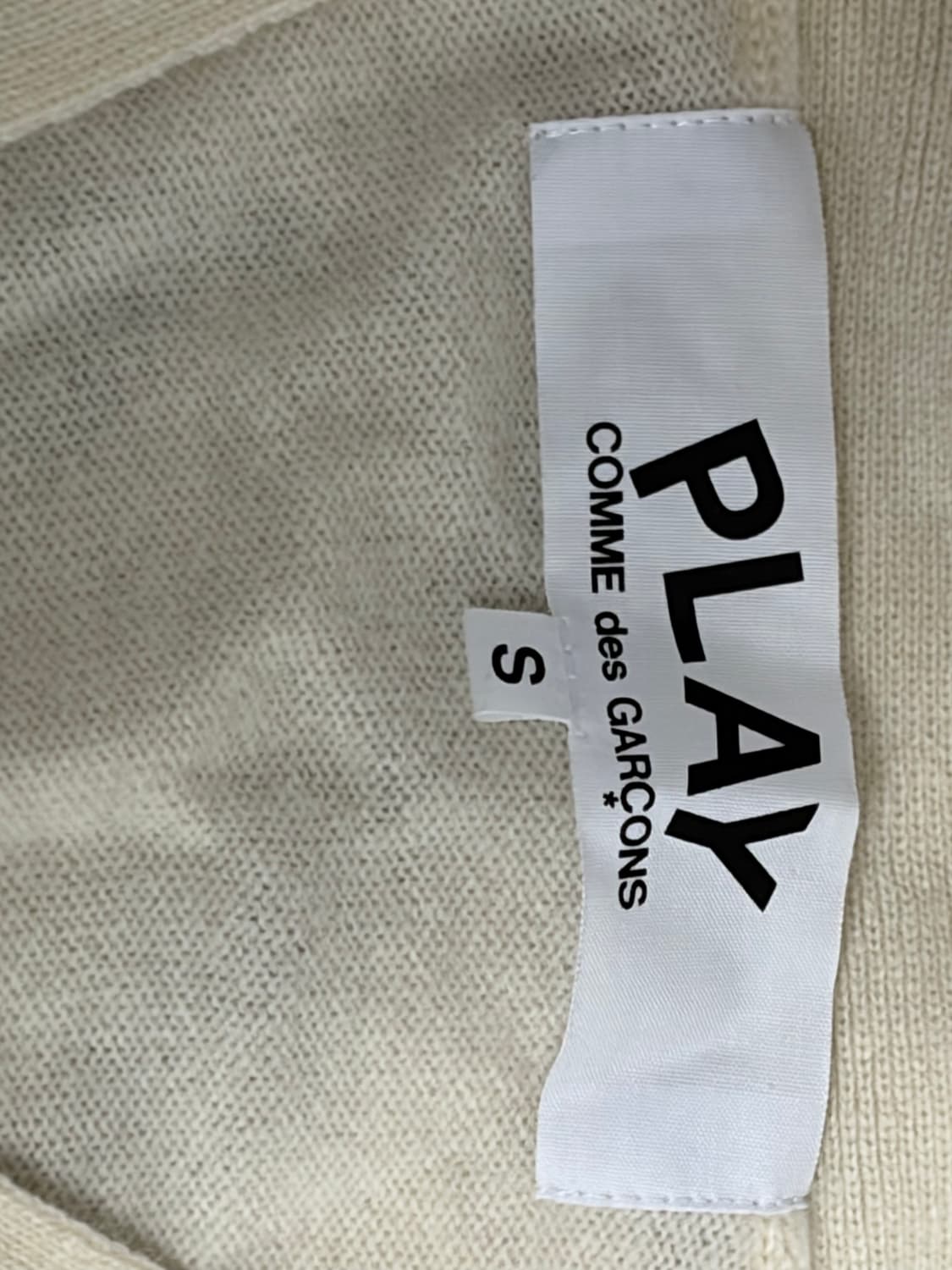 꼼데가르송 가디건 상품이미지5