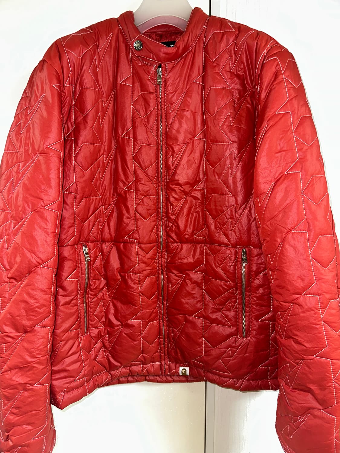 베이프 퀄팅 패딩 자켓 데드스탁 상품이미지7