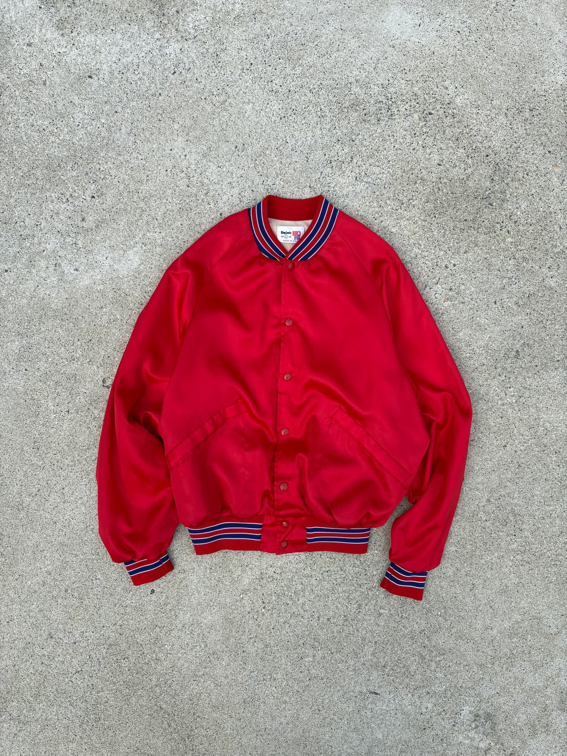 80‘s king louie 빈티지 새틴 자켓 상품이미지2