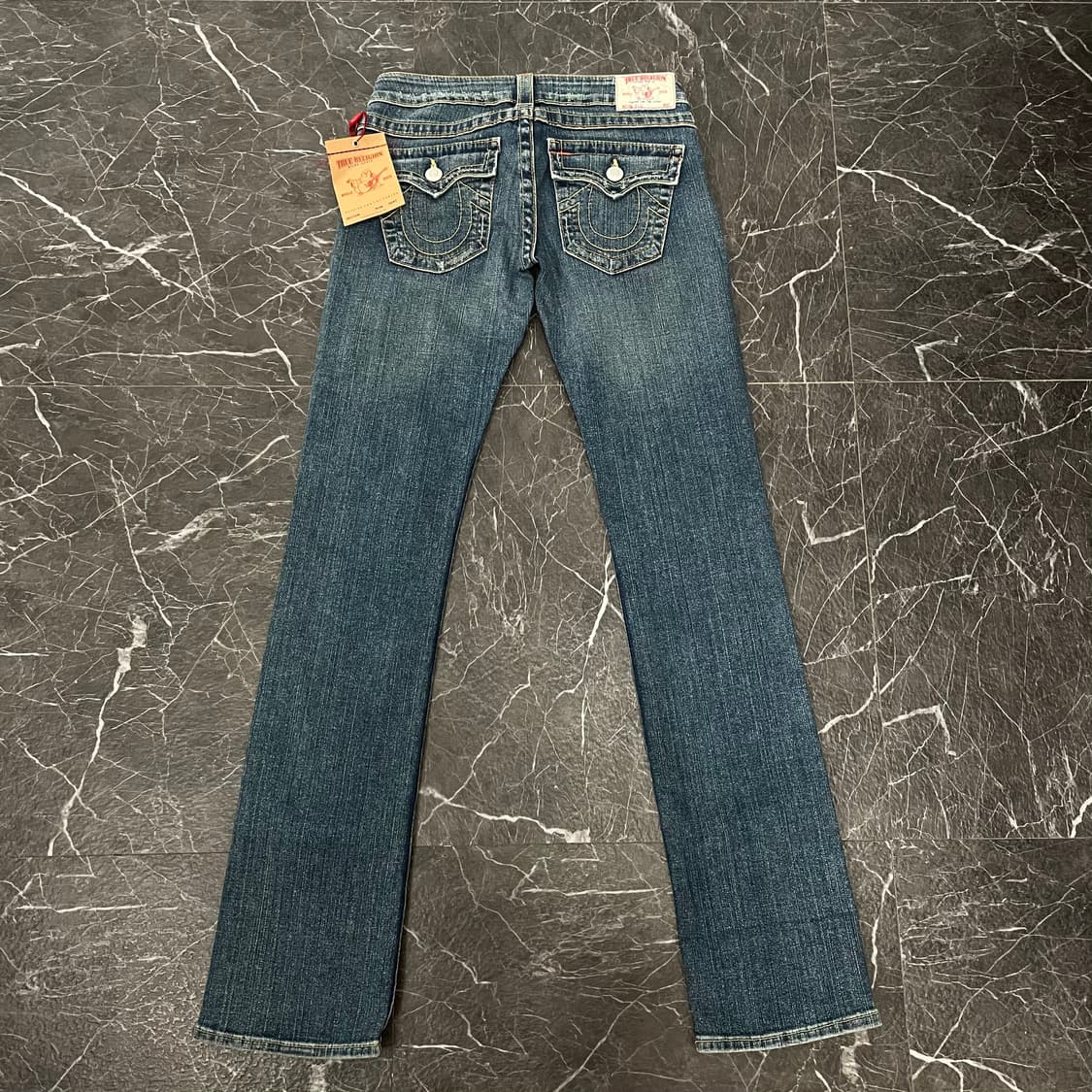 (새상품) 27in 트루릴리전 빌리 웨스턴 데님 팬츠 상품이미지6