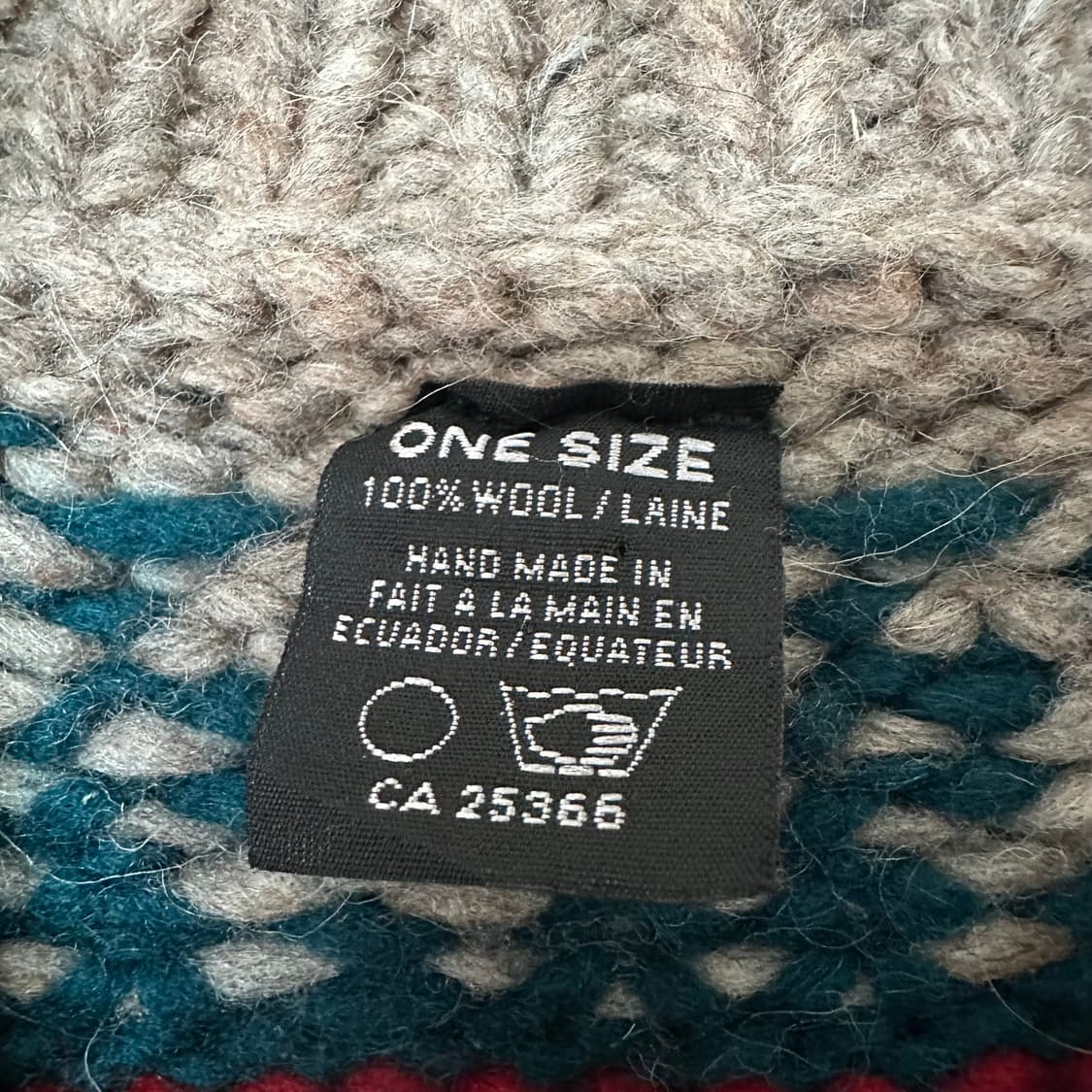 M 빈티지 헤비울 니트 상품이미지3