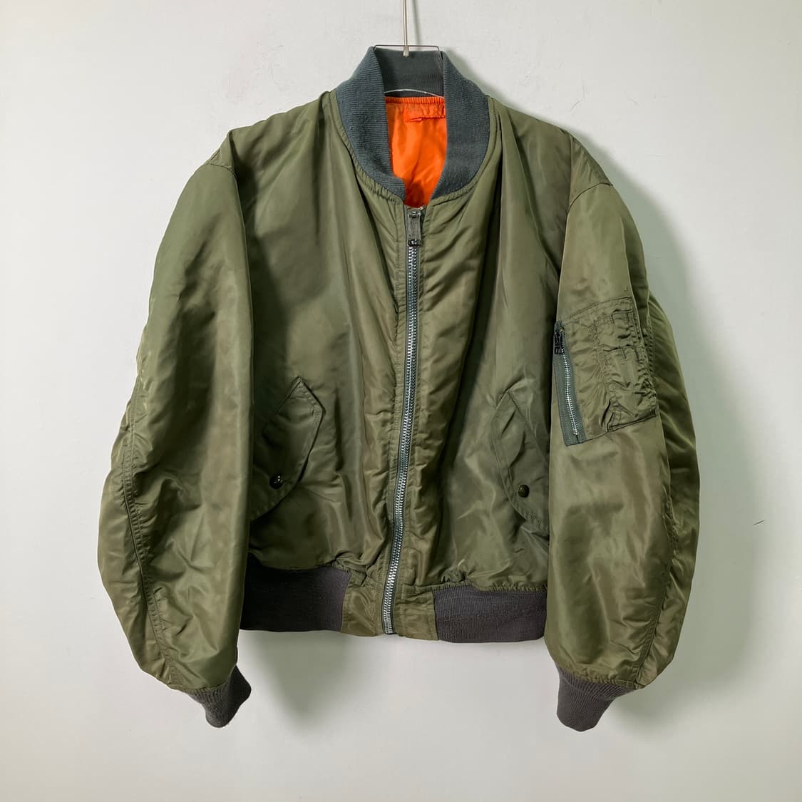 Schott 쇼트 카키 ma-1 항공 점퍼 L 상품이미지1