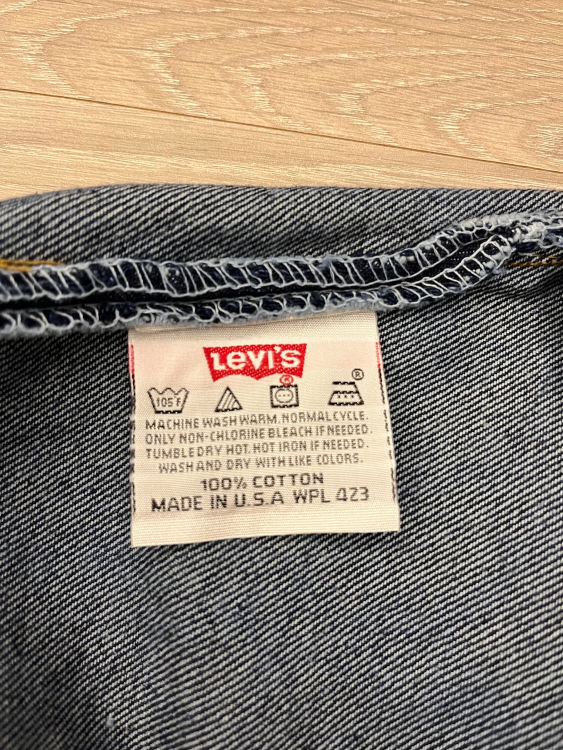 Vintage levis denim 상품이미지8