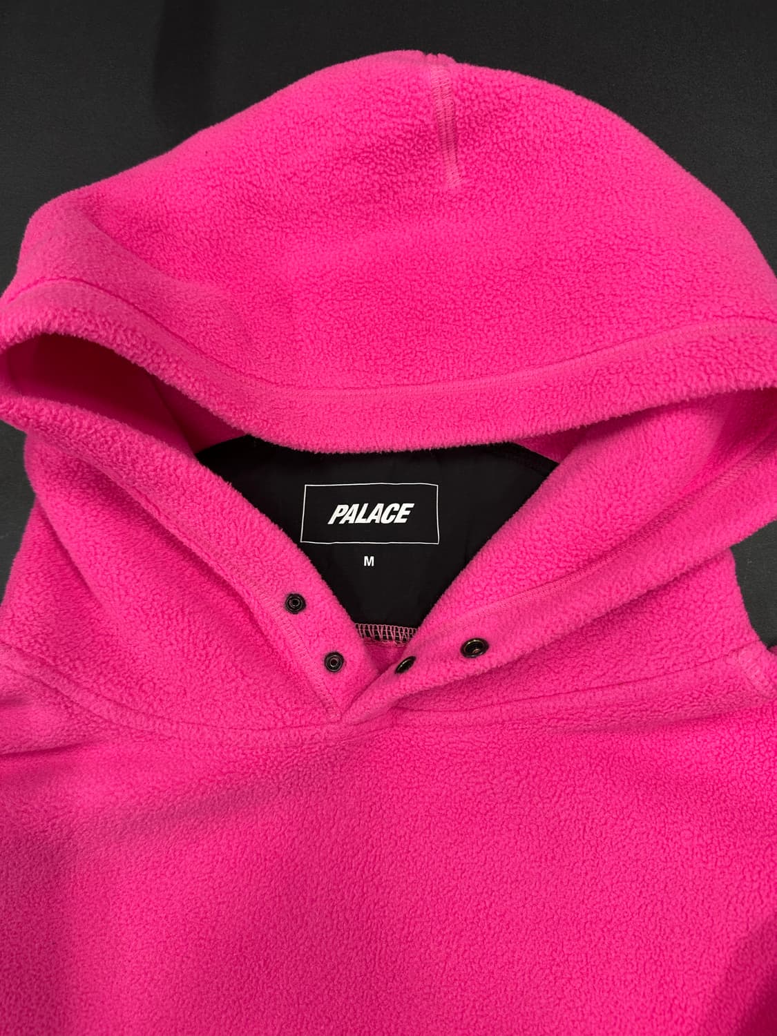 팔라스 핑크 오버핏 플리스 후드  상품이미지6