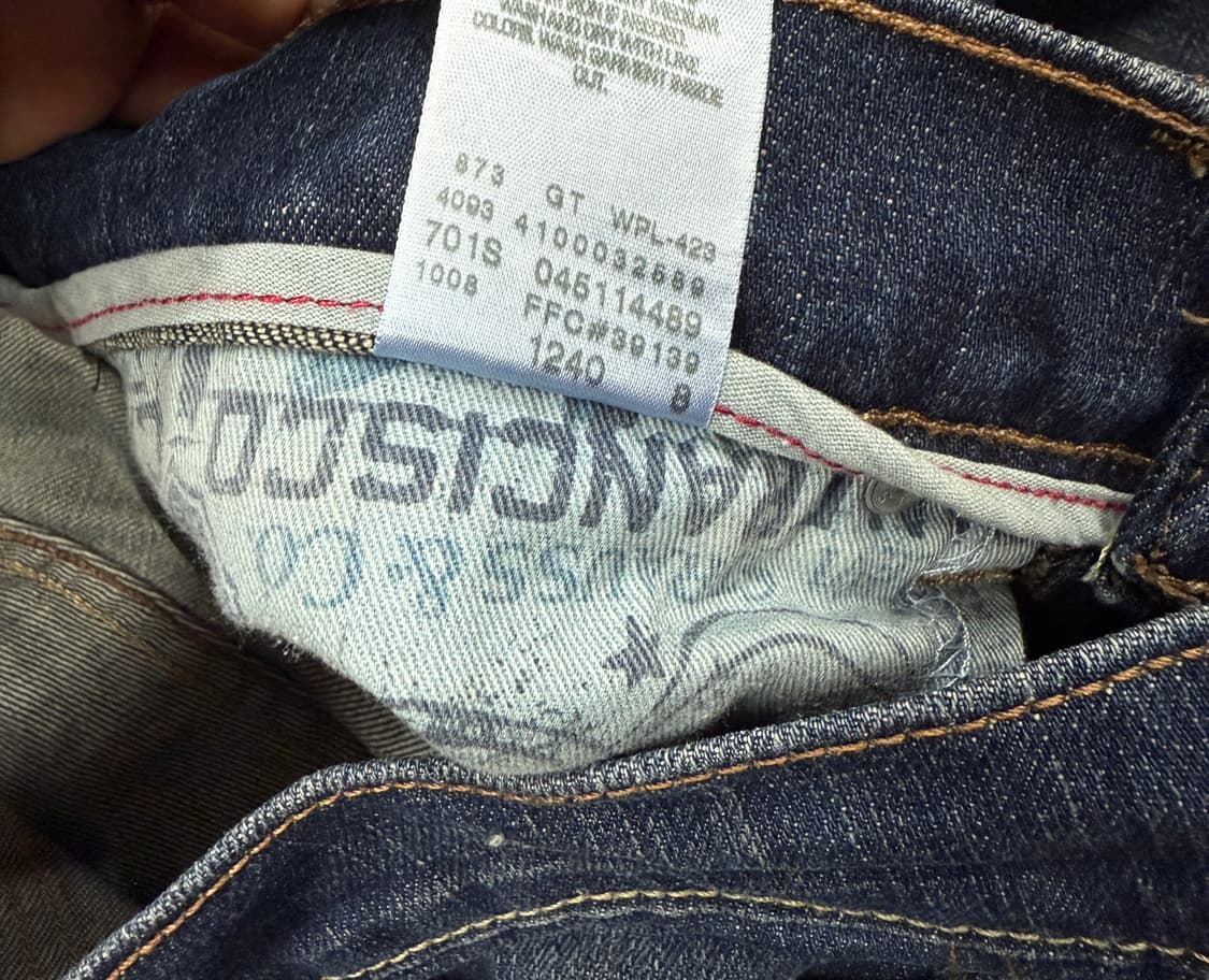 (32)00s 리바이스 levis 511 데님팬츠 상품이미지5