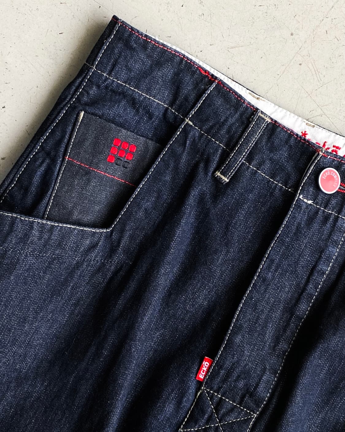 Ecko 올드스쿨 더블 니 데님 팬츠 상품이미지5