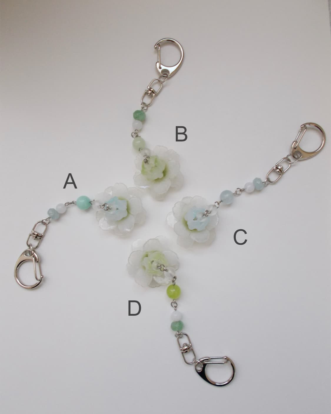 Dreamy Flower Keyring 안개빛 연꽃 키링 상품이미지4