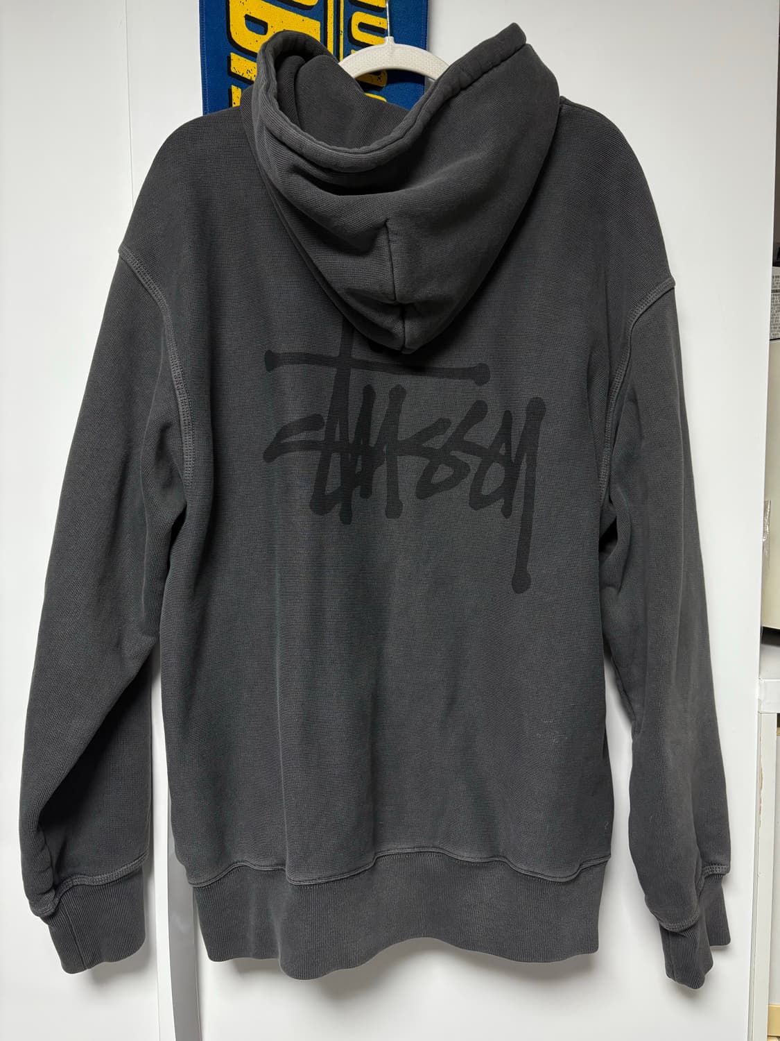 베이직 스투시 후디 피그먼트 다이드 L 상품이미지2