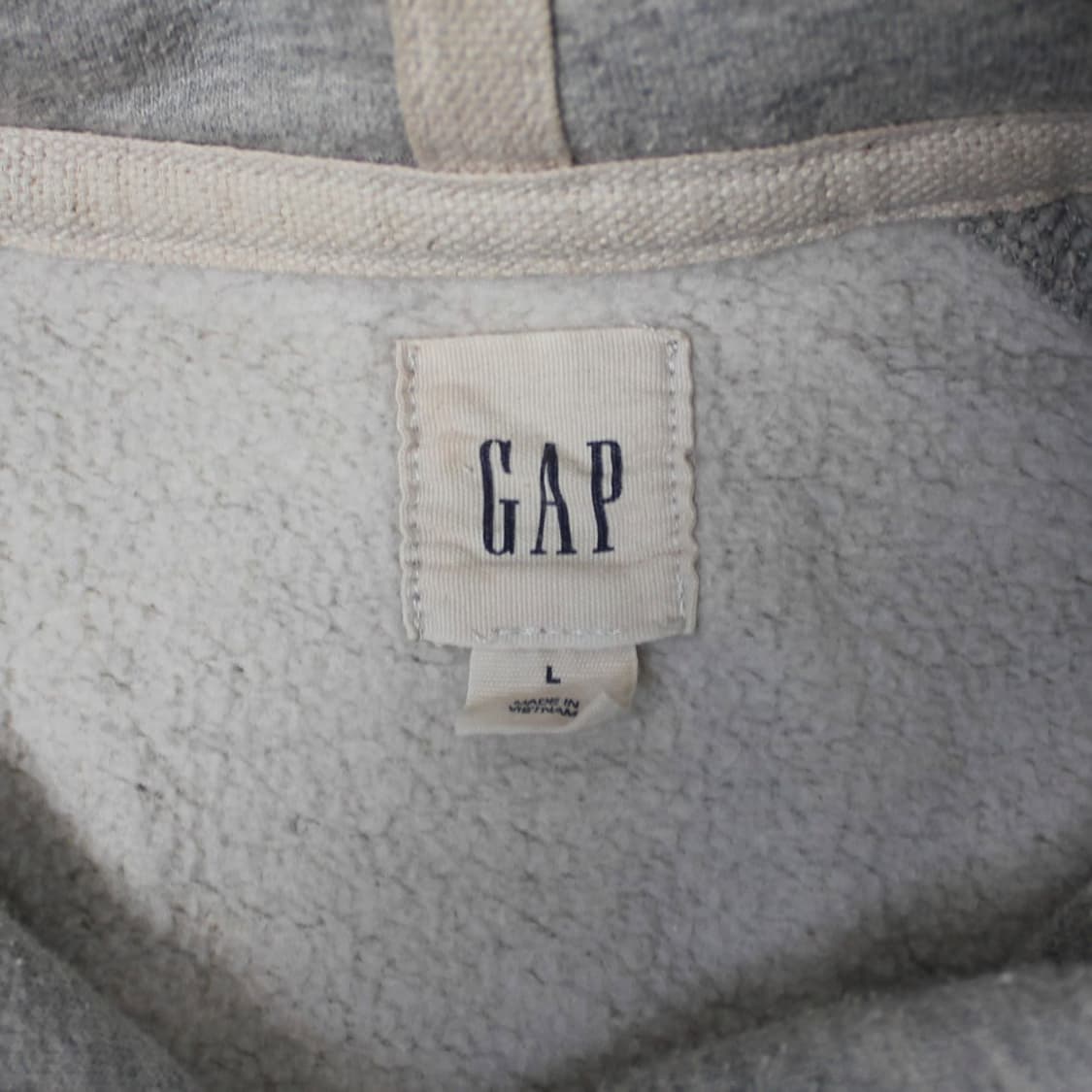 Gap 갭 그레이 기모 후드티 상품이미지4