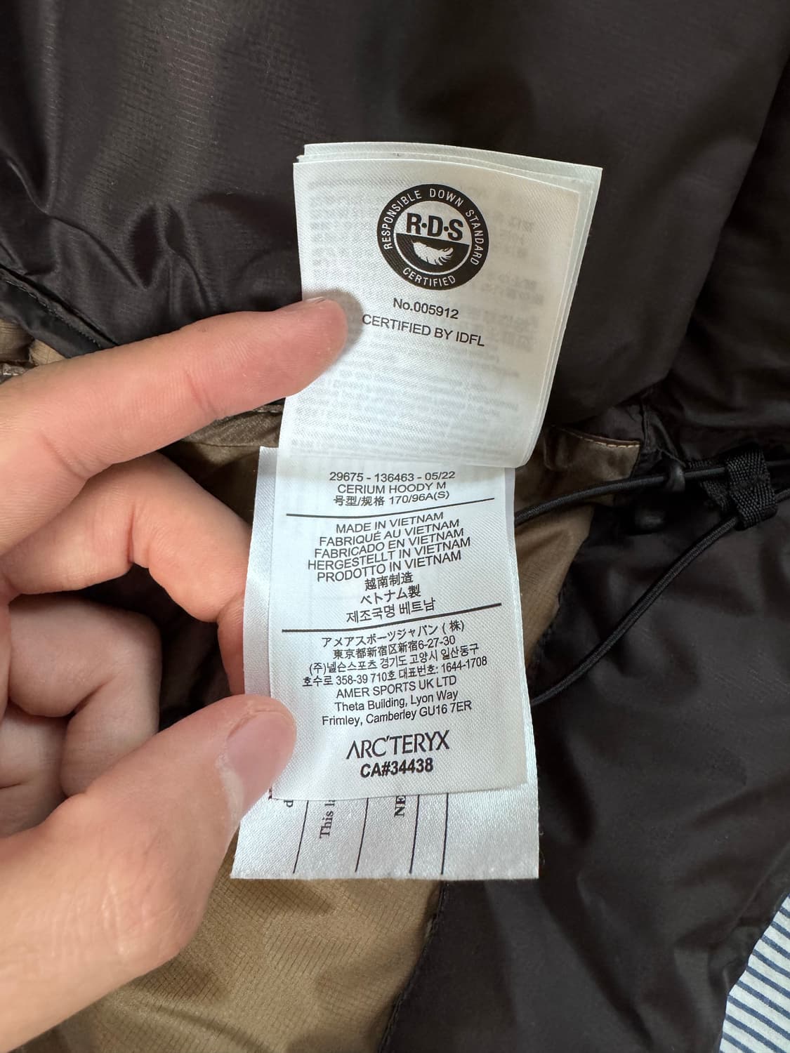 아크테릭스 세륨 후디 비터스 상품이미지10