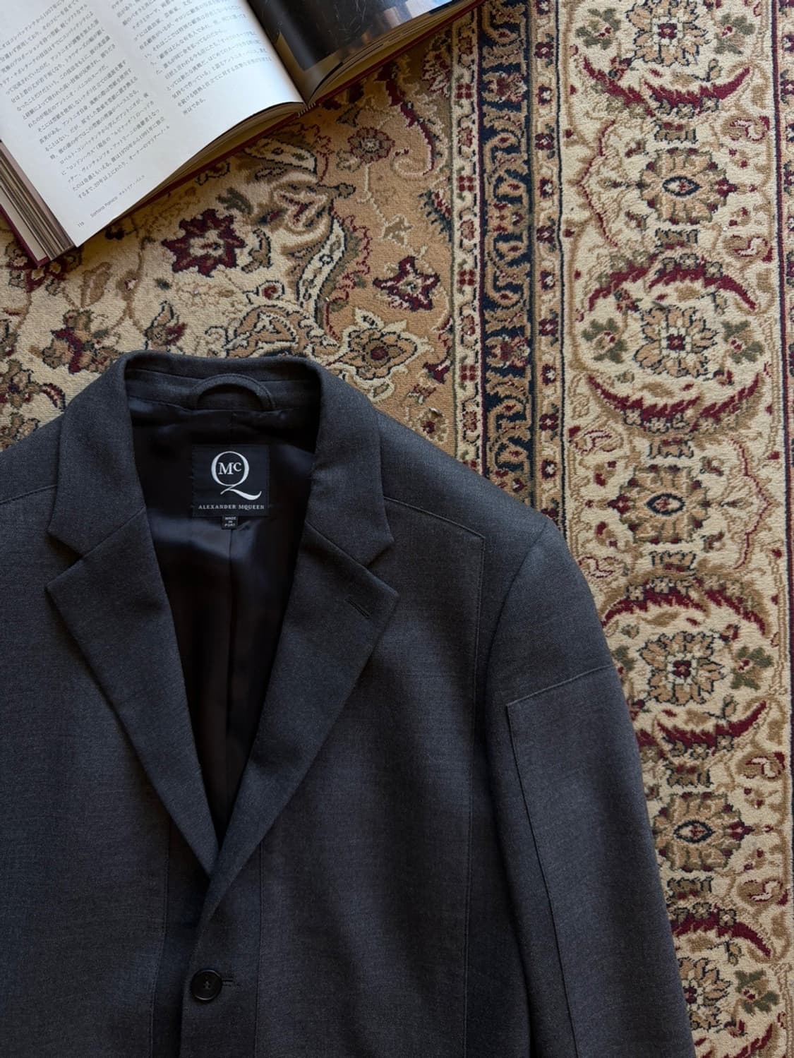 알렉산더 맥퀸 테일러드 자켓 슬림100 상품이미지3