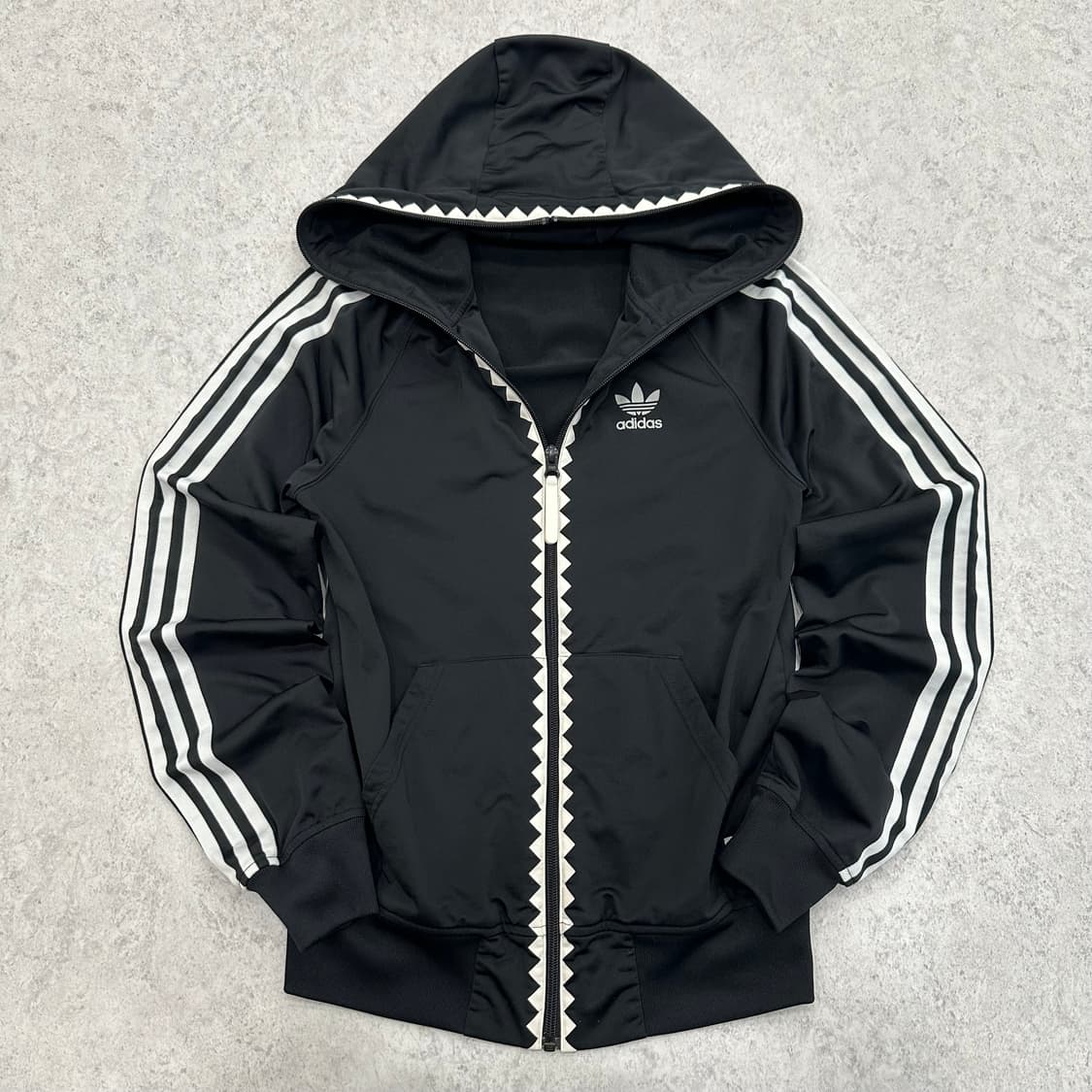 90 아디다스 재팬 풀집업 후드 져지 트랙탑 상품이미지2