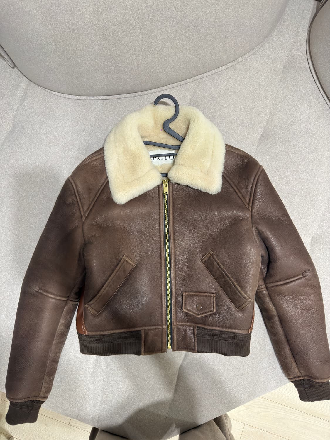 렉토 시어링 무스탕 상품이미지3