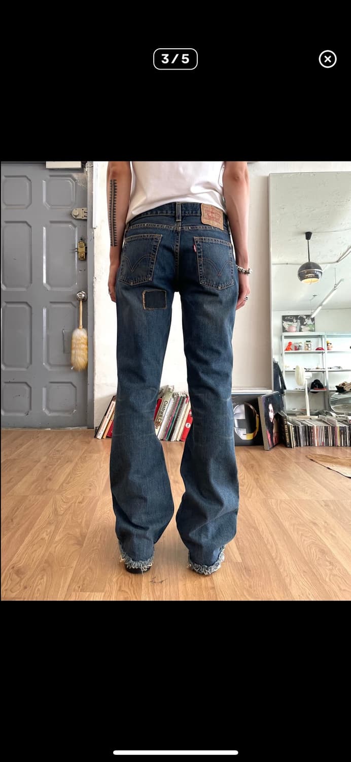 [28] EU Levis 리바이스 플레어 데님 팬츠 상품이미지3