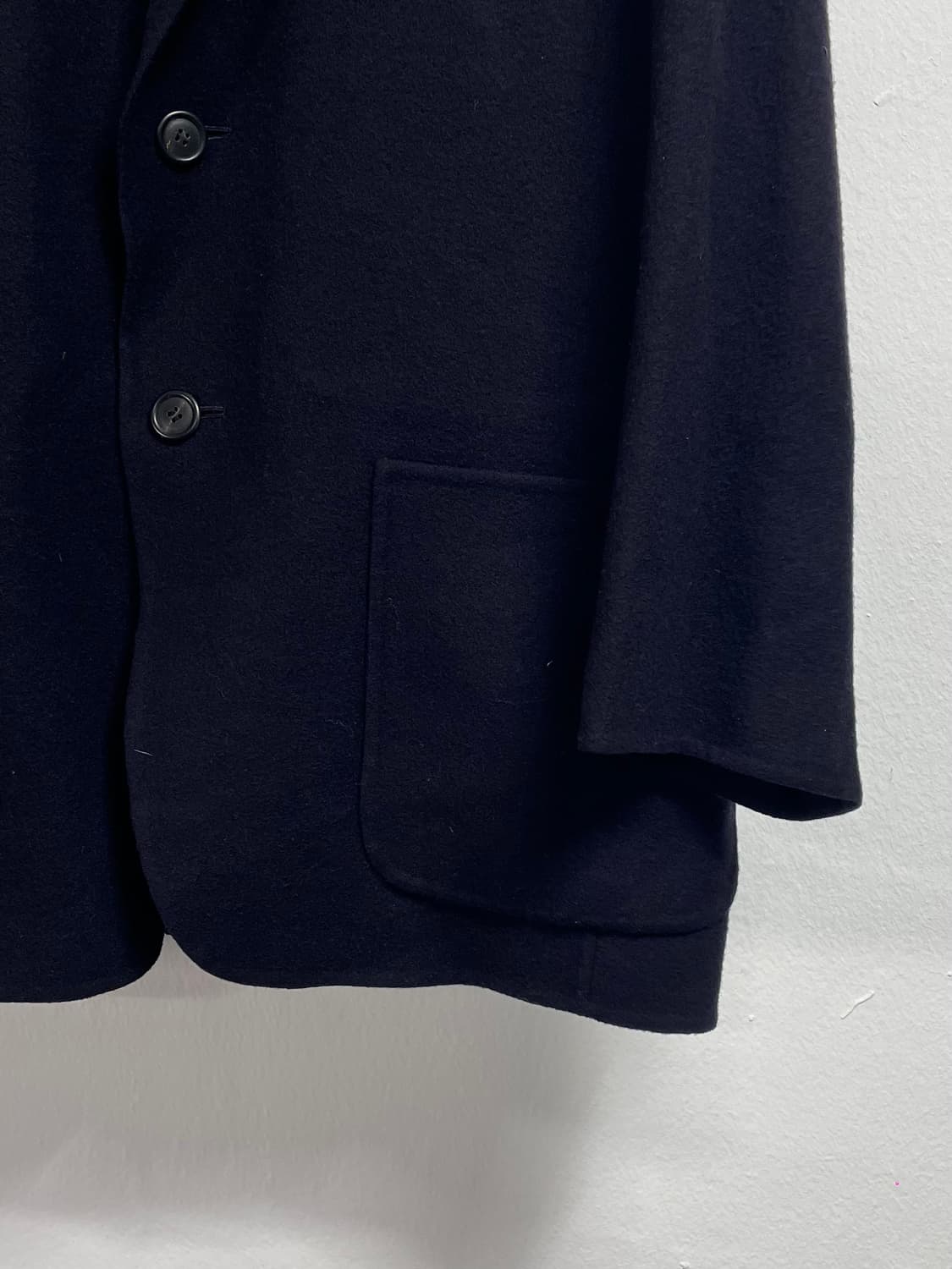  90s 이세이미야케 울 블레이져 하프 코트 (on.306) 상품이미지4