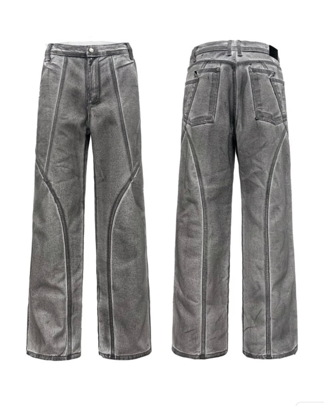 나체 SEAM LINE WASHING JEANS 슬림 라인 워싱 진 상품이미지4