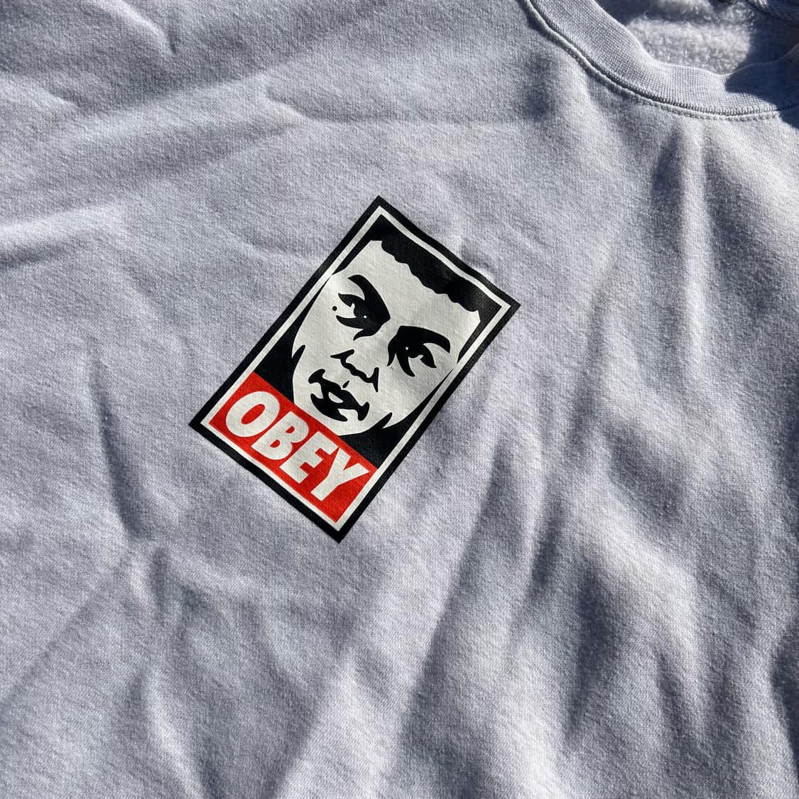 오베이(OBEY) 그레이 맨투맨 상품이미지4