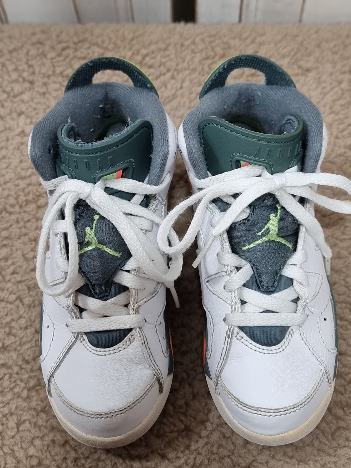 나이키 키즈 에어조던 레트로6 브라이트망고 (C778 상품이미지3