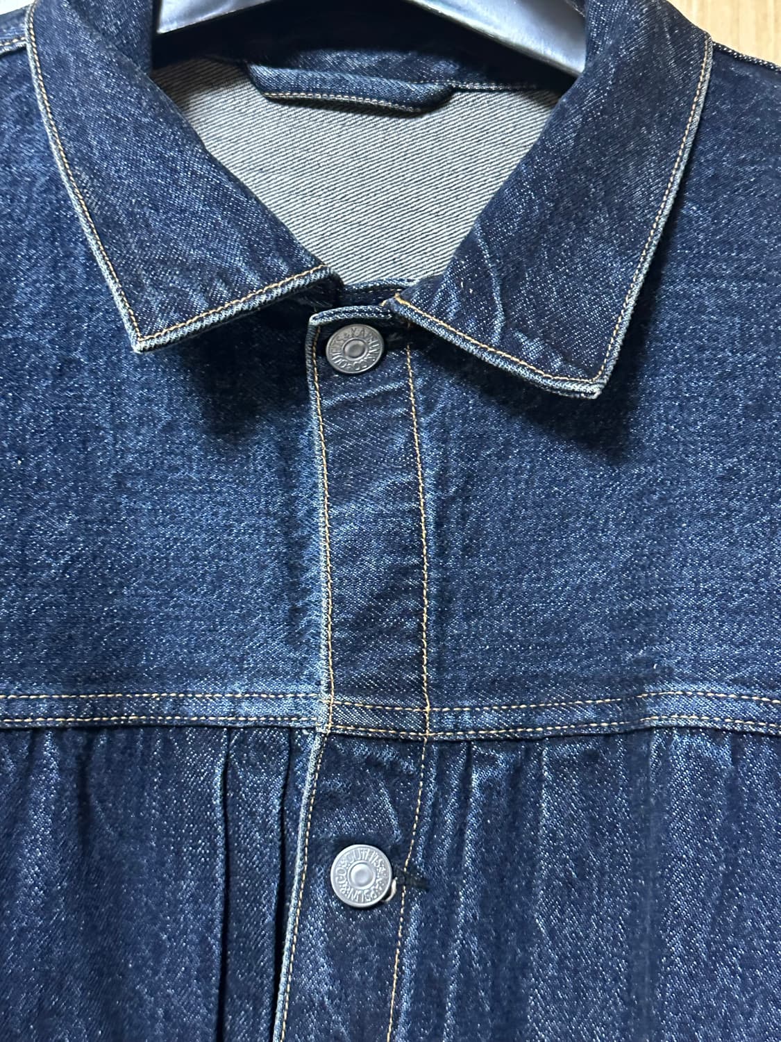 캡틴선샤인 데님 트러커 2P 자켓 상품이미지2