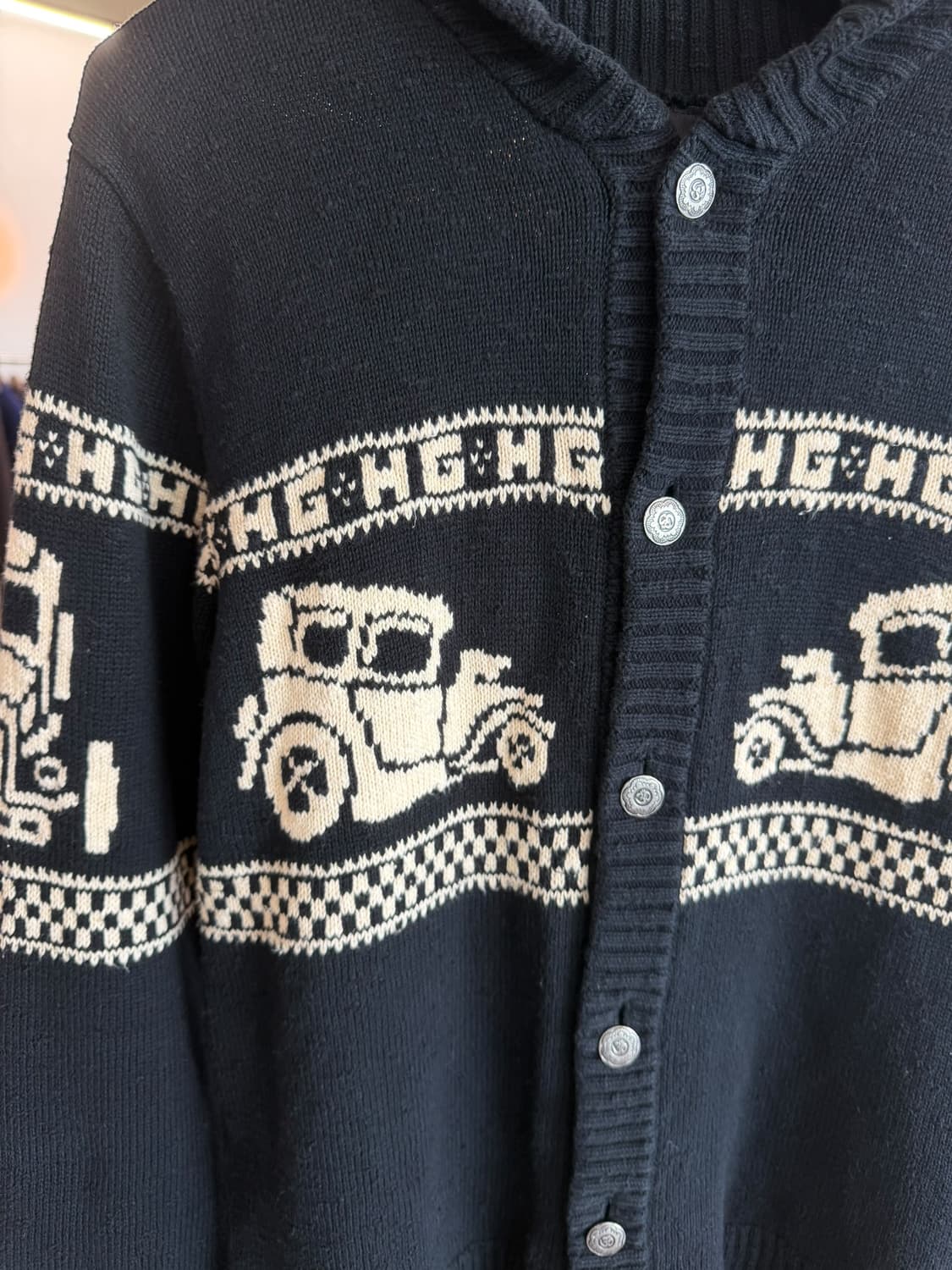 히스테릭글래머 패턴 가디건 상품이미지4