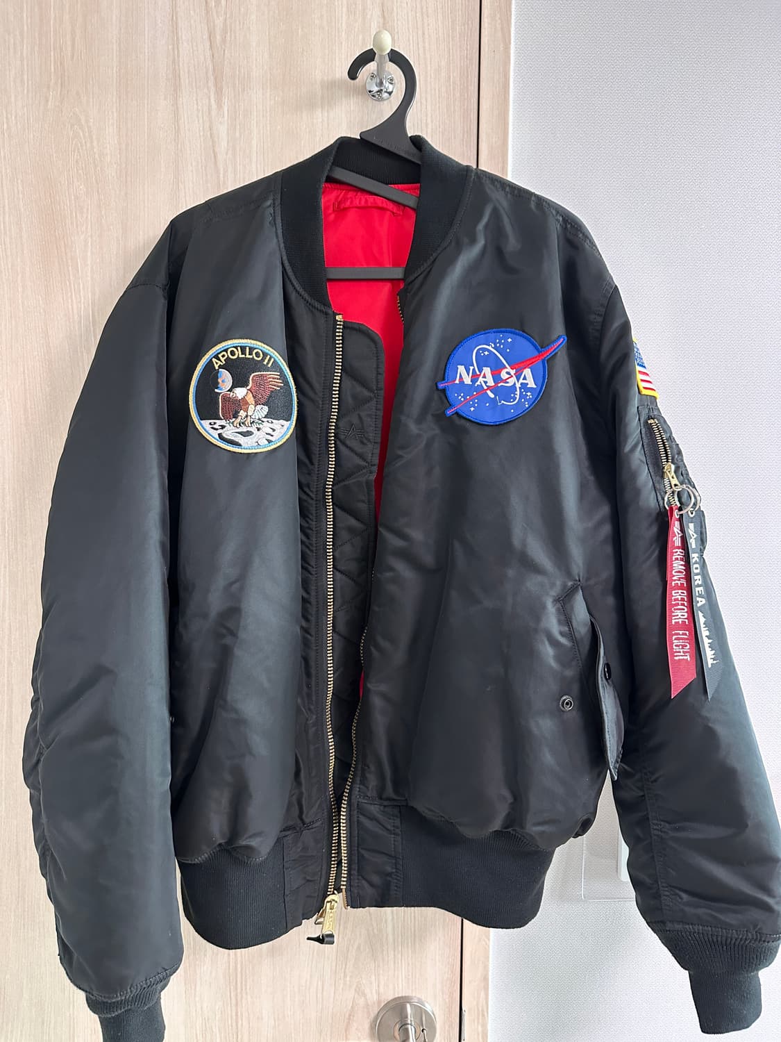 알파인더스트리 MA-1 NASA 판매합니다. 상품이미지1