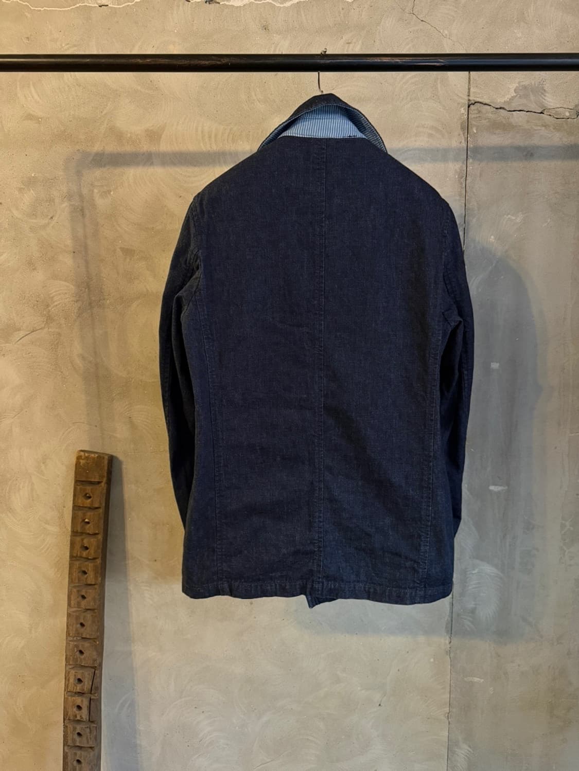 알뉴볼드 데님 피코트 슬림100 상품이미지3