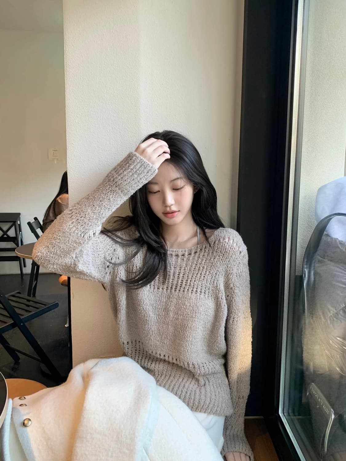 (새상품)제니오 베일라 루즈 니트 상품이미지3