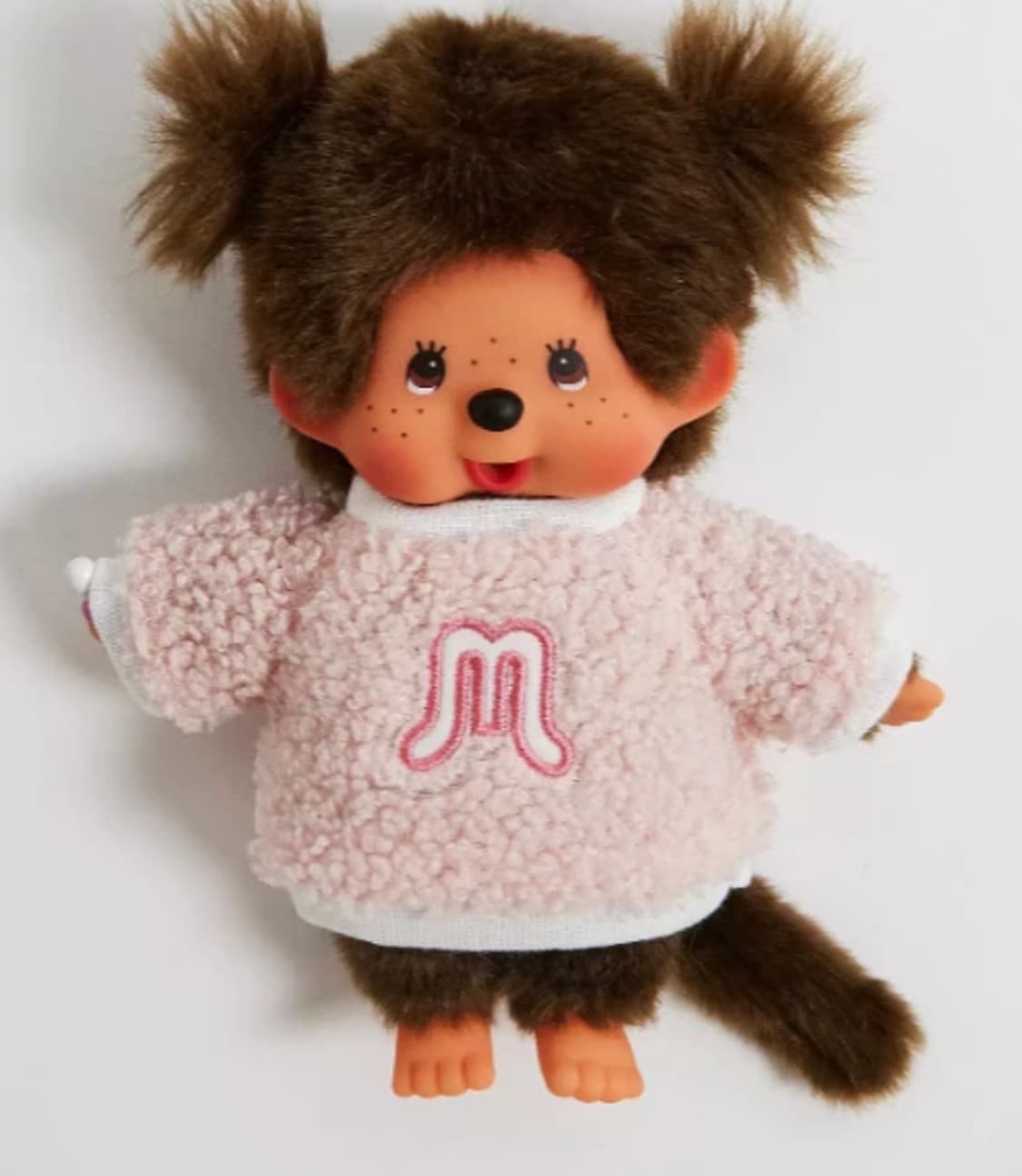 몬치치 양털 뽀글이 양갈래 여아 인형 상품이미지1
