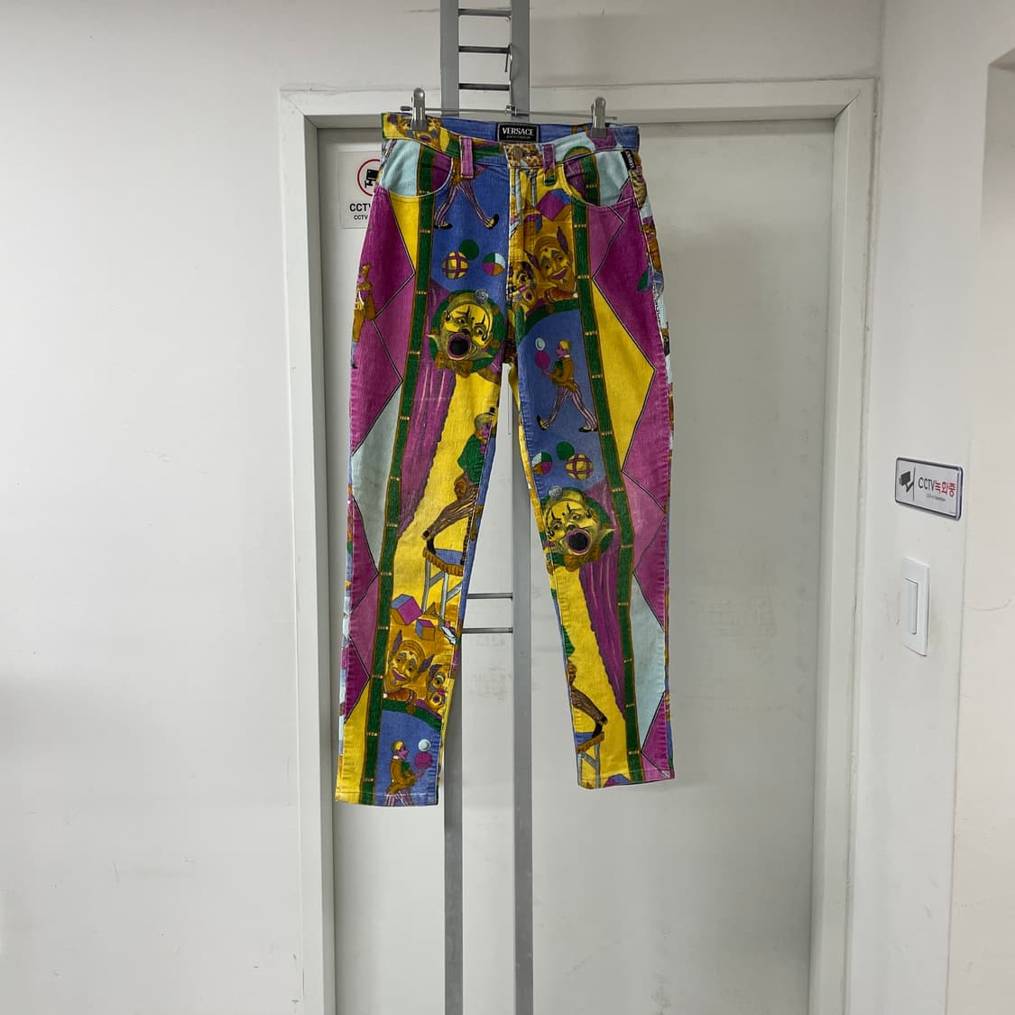 베르사체 패턴 데님 팬츠 -(W) 상품이미지1