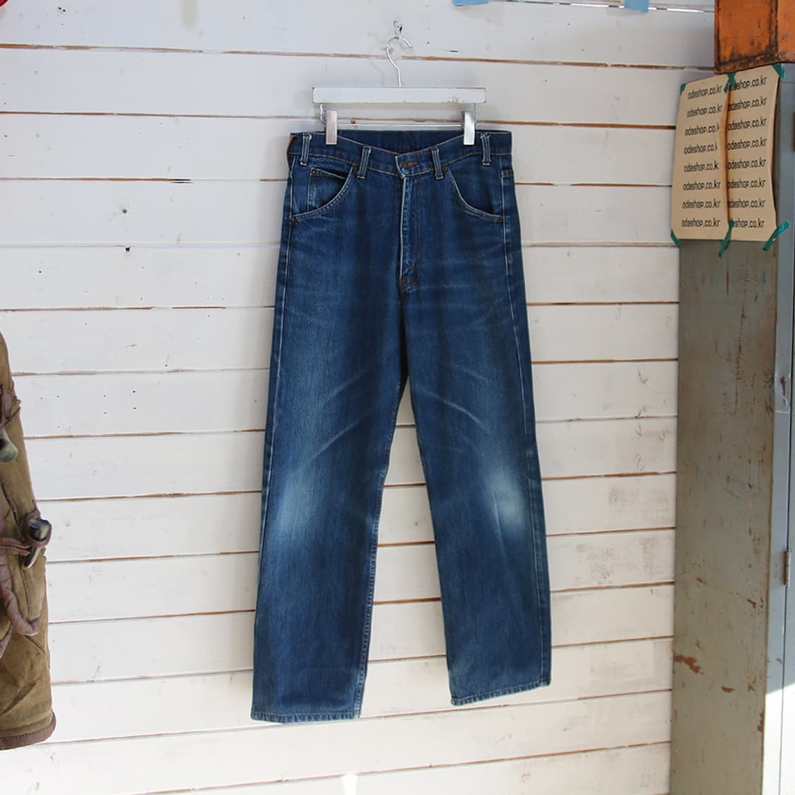 (착용컷) 80's 리바이스 600-0217 오렌지탭 (남성용 32) 상품이미지3