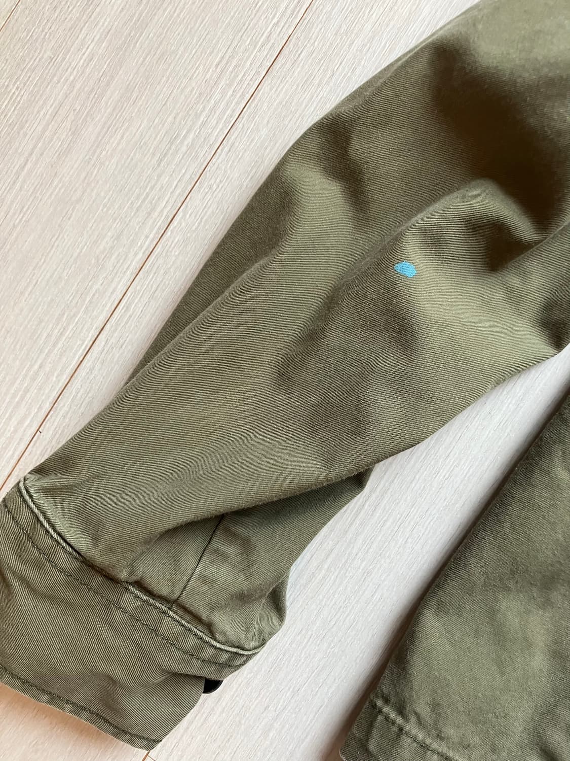 디젤 워크셔츠 카키 상품이미지4