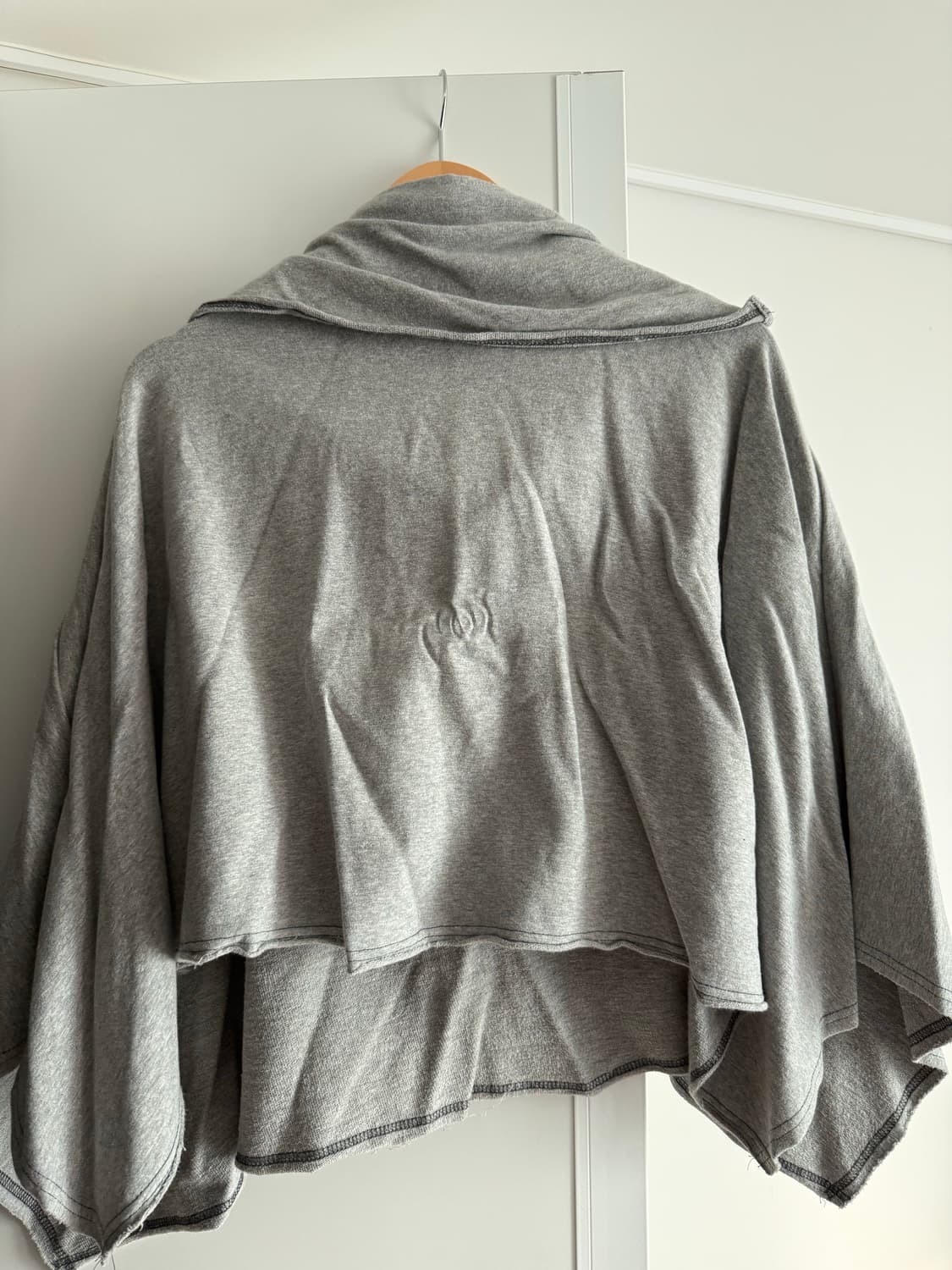 애즈온 그레이 스커트 LENA UNBALANCE SKIRT / GRAY 상품이미지4