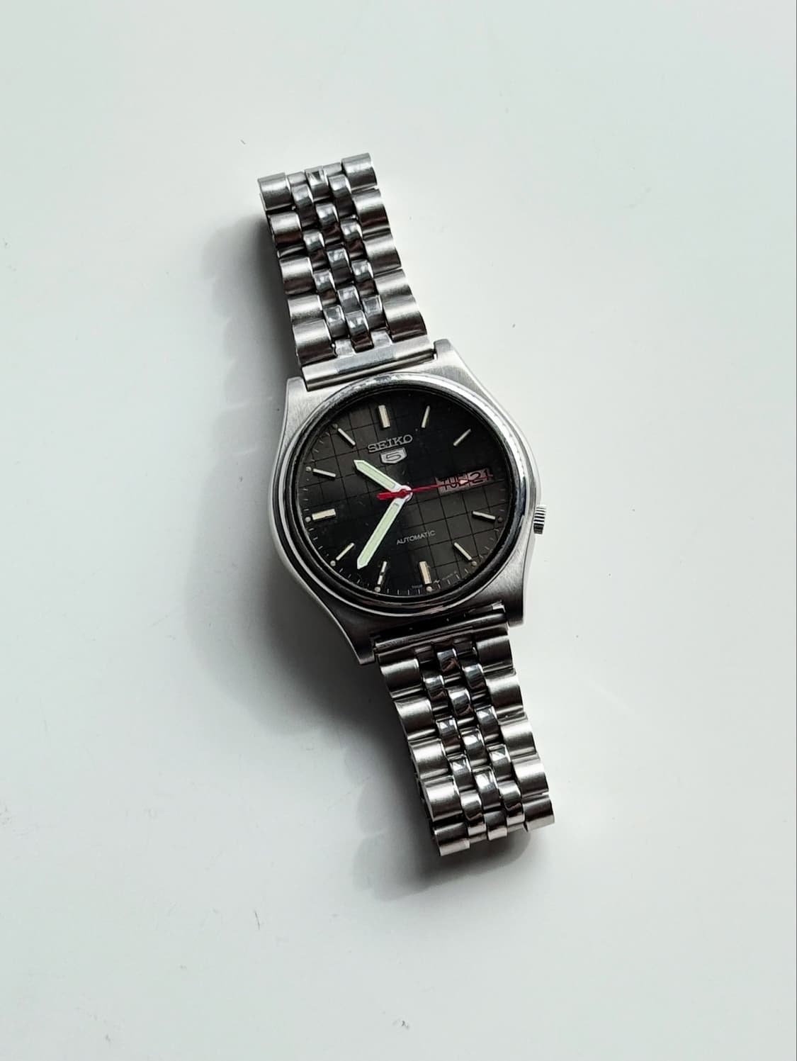 80s Seiko5 Autmatic Vintage Metal Watch 상품이미지1