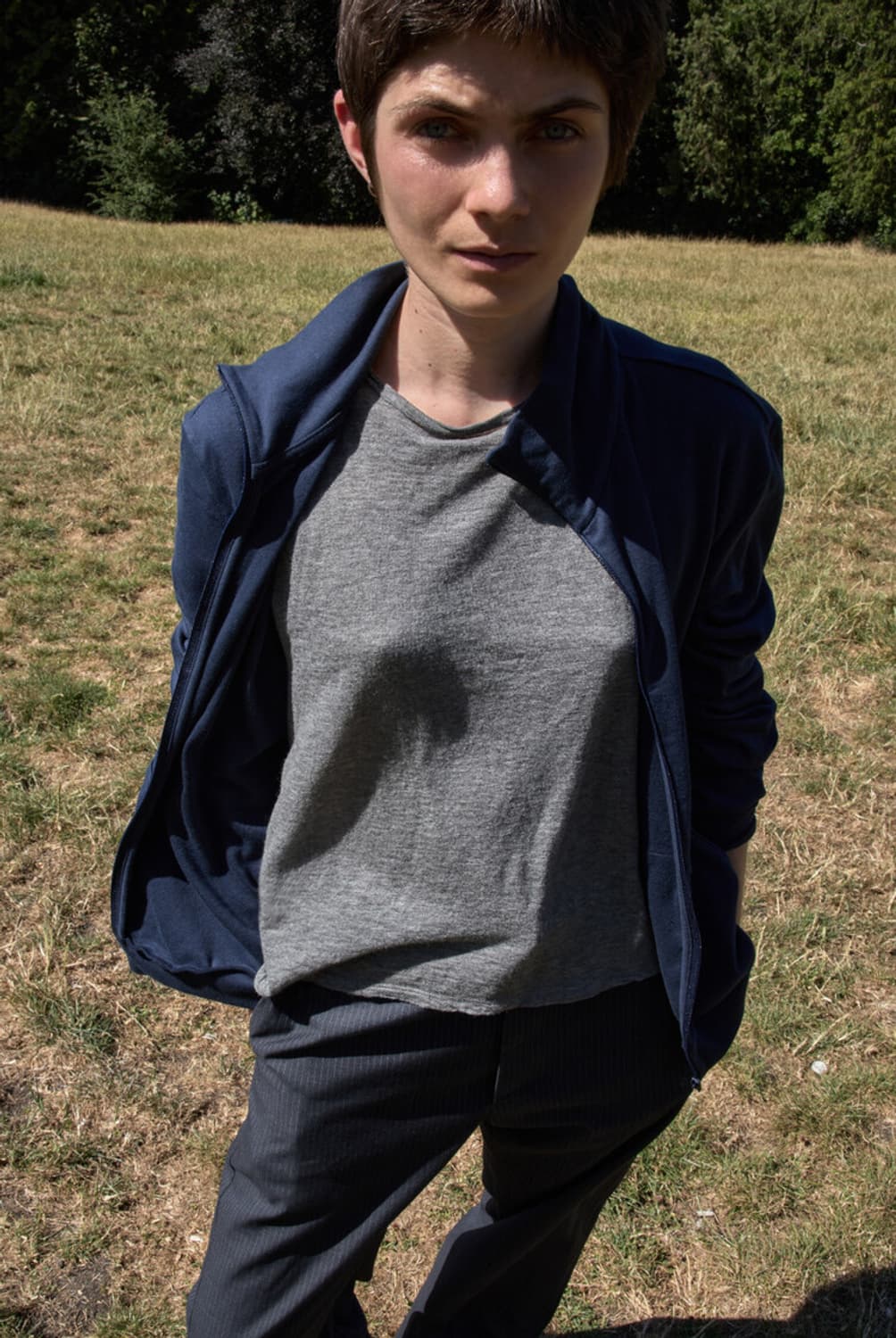 머듈 넥 집업 나이트 [2] 상품이미지1