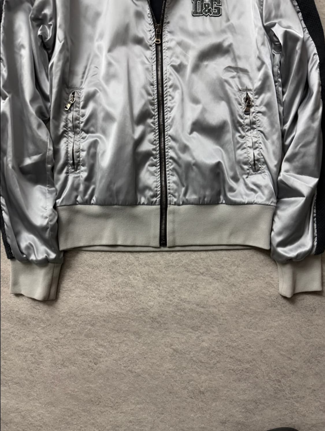 D&G 돌체앤가바나 실버 트랙집업 상품이미지4