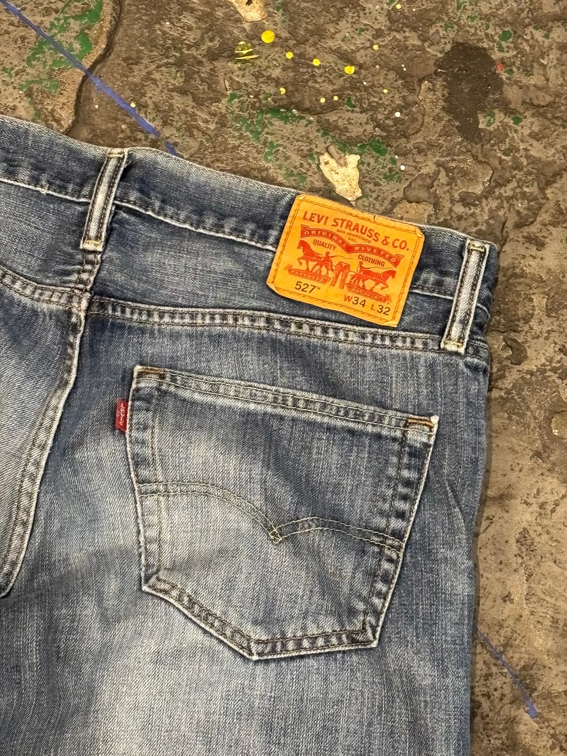 리바이스 527 부츠컷 상품이미지8