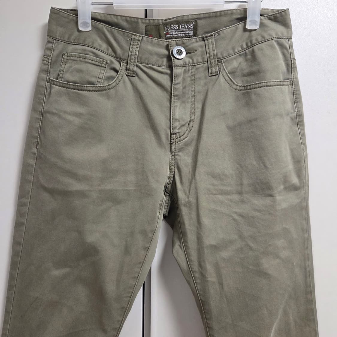 Guess 게스 카키 팬츠 30-31 상품이미지2