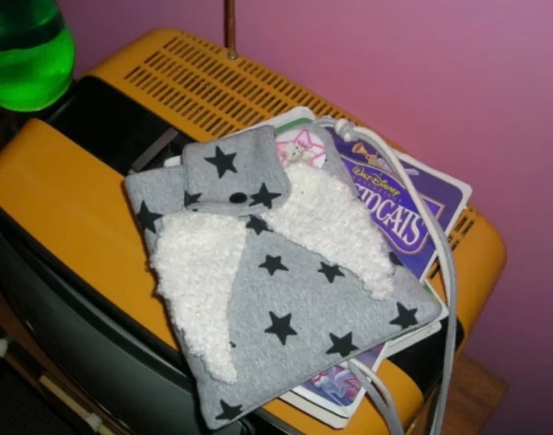 엔젤코어 별패턴 날개 미니크로스백 상품이미지2