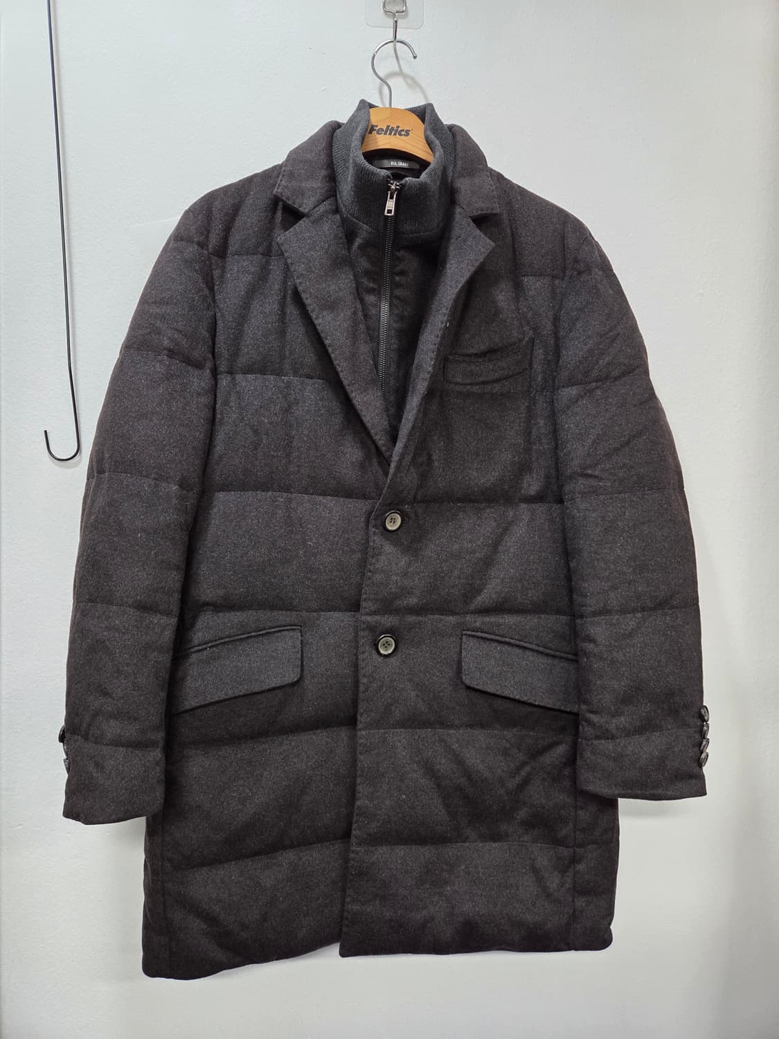 PAL ZILERI 남성 구스다운패딩코트 캐시미어 50프로 46 상품이미지1