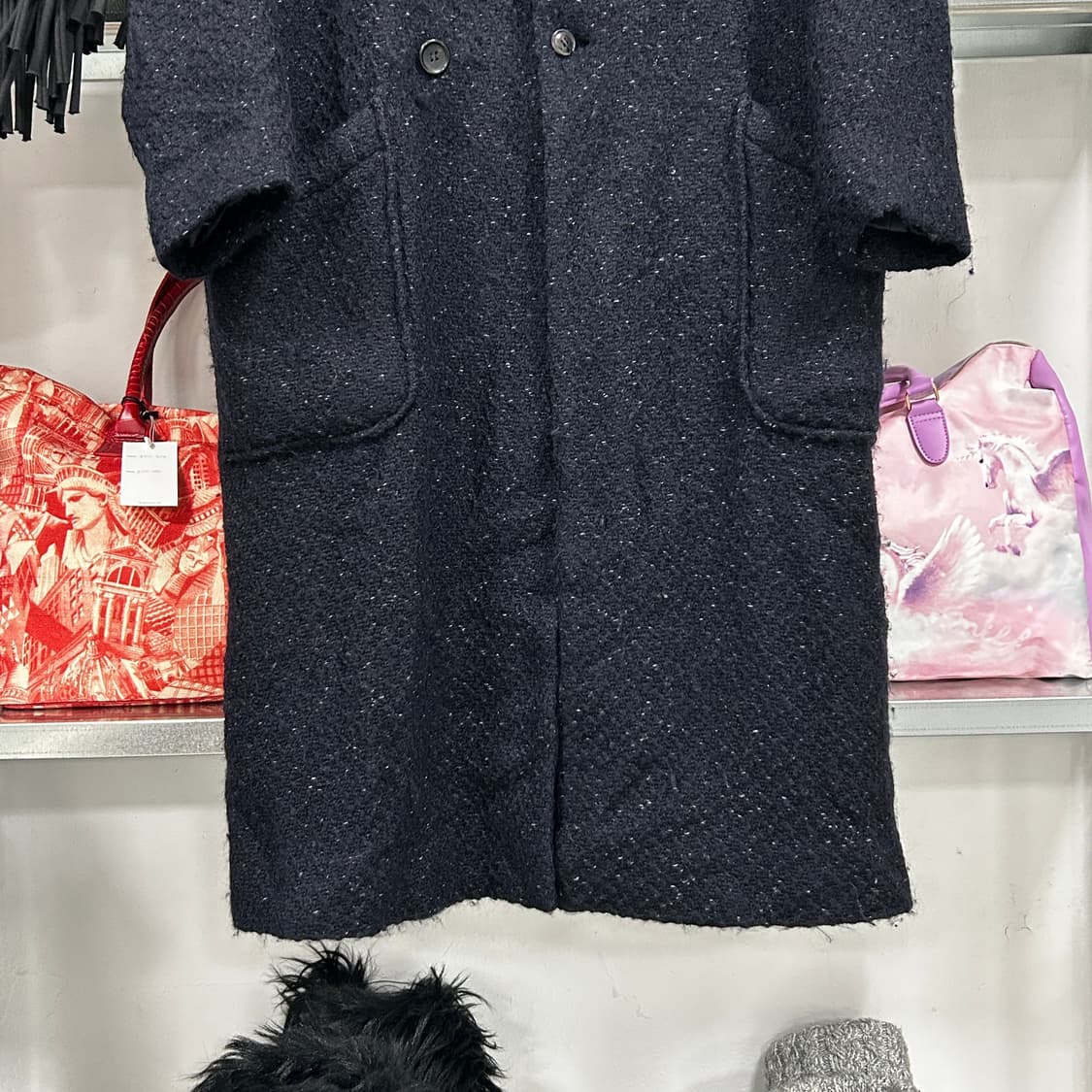 블루블루 재팬 울 인디고 코트 상품이미지3