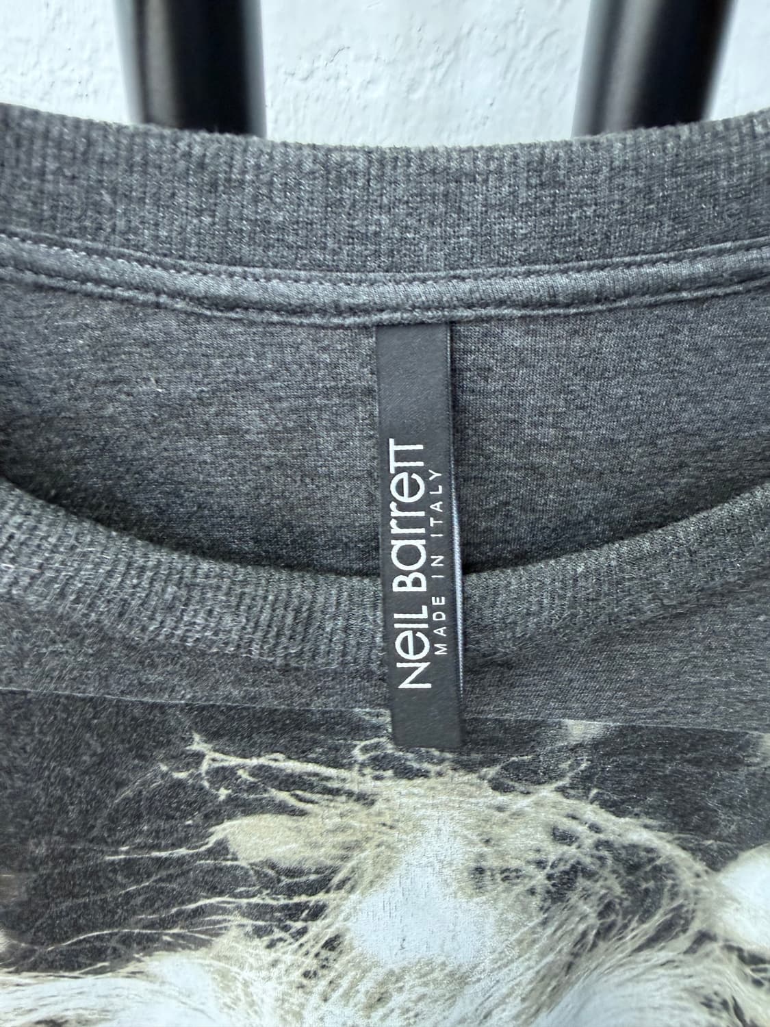 정품) 닐바렛 아르켓 그레이 프린팅 맨투맨 M 상품이미지7