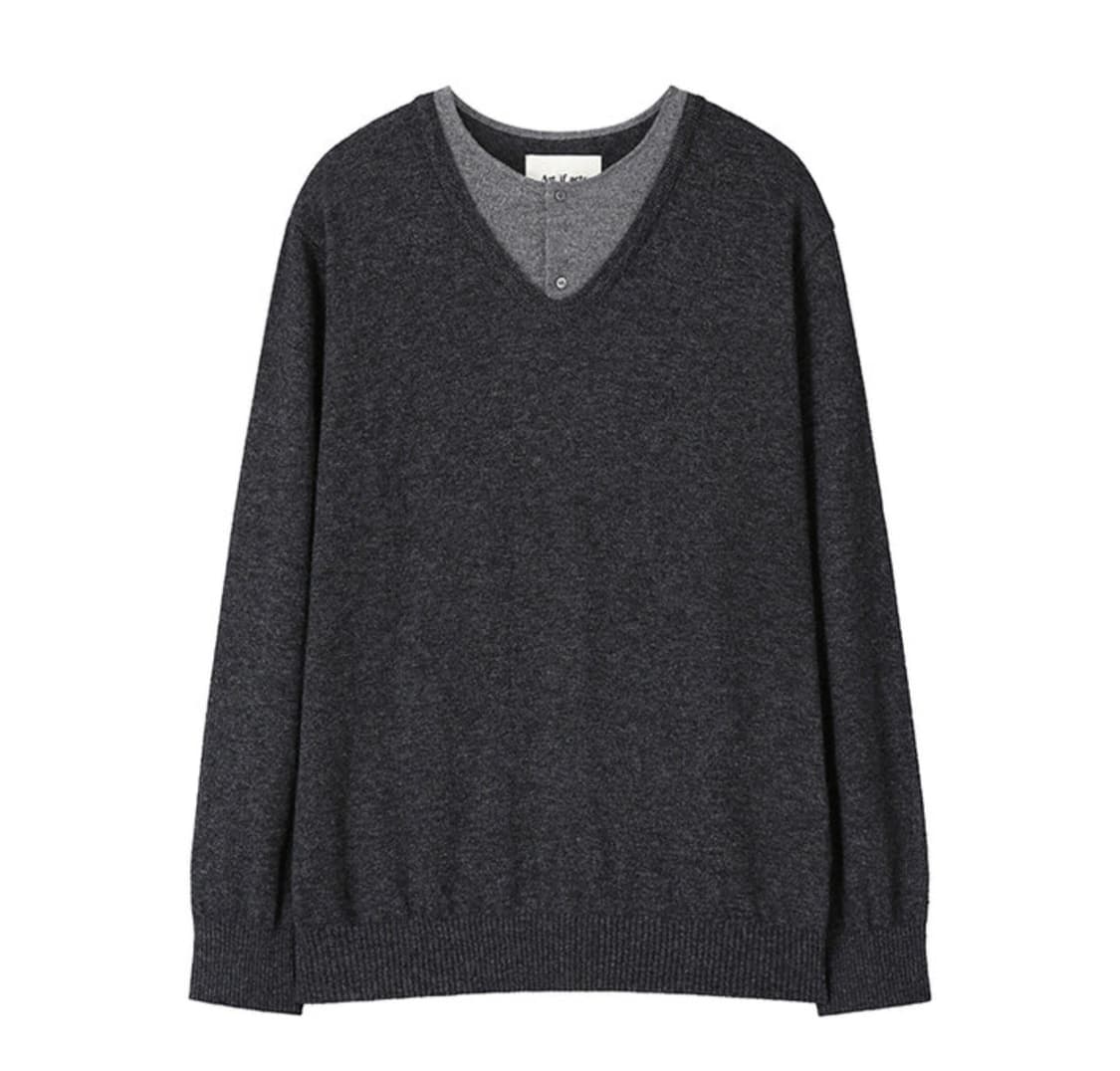 아트이프액츠 유니온 헨리넥 L 새제품 판매 상품이미지1