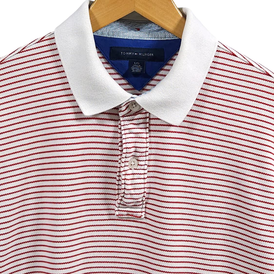 105)TOMMY 타미힐피거 스트라이프 카라티 상품이미지2