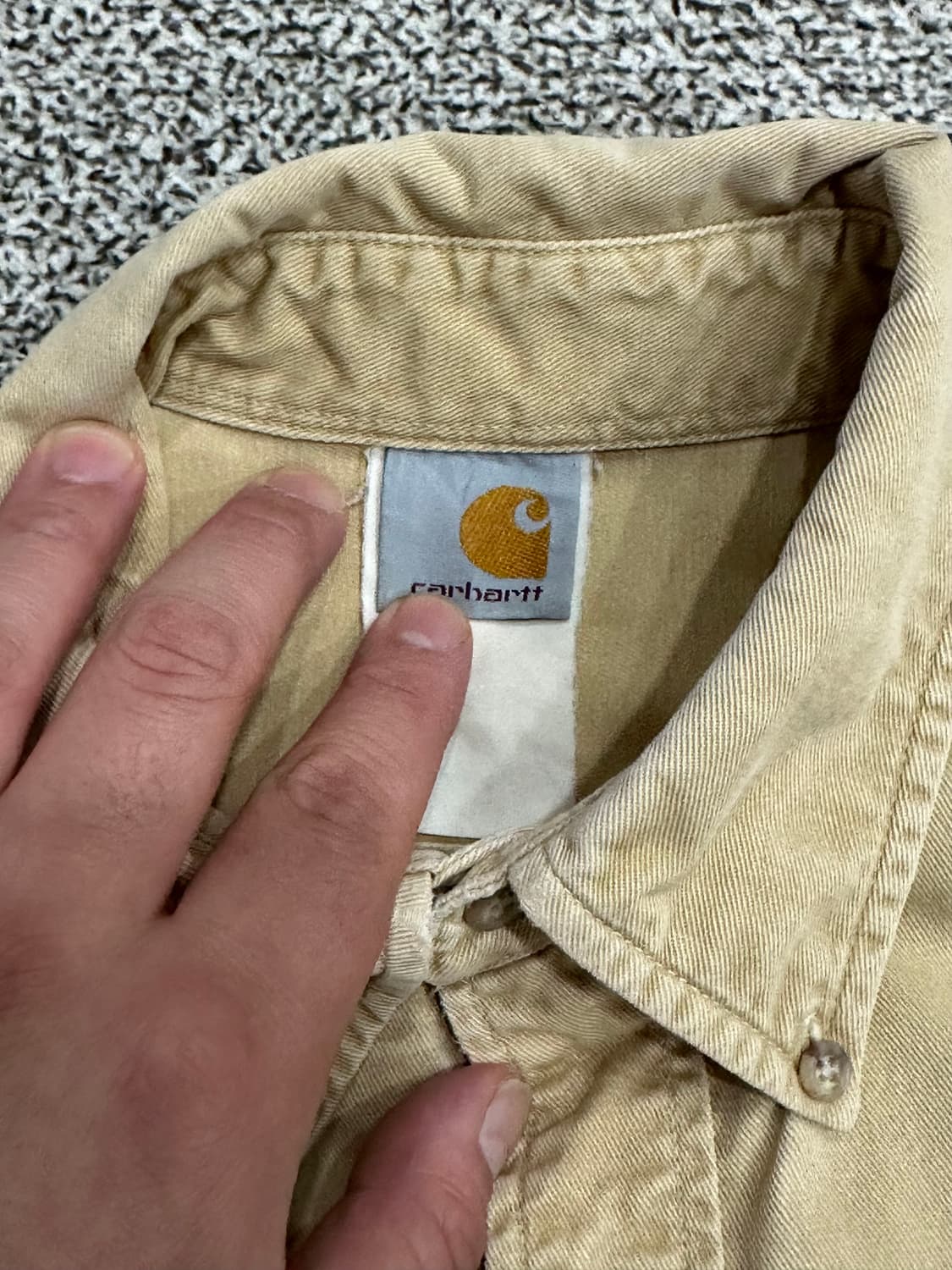 칼하트 빈티지 오버핏 워크 셔츠 상품이미지4