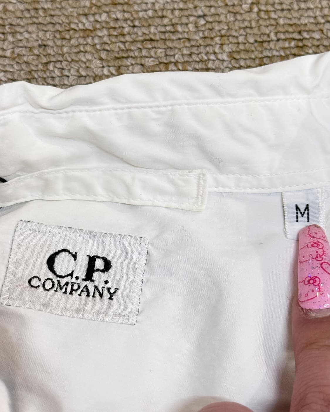 C.P company SPORTSWEAR 화이트셔츠 상품이미지4